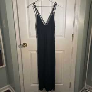 Long black dress